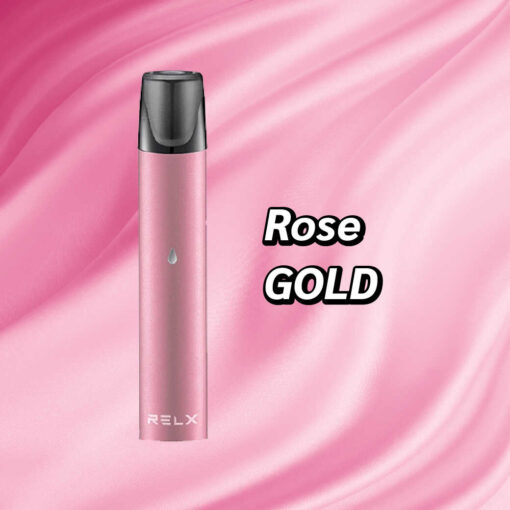 relx zero rose gold