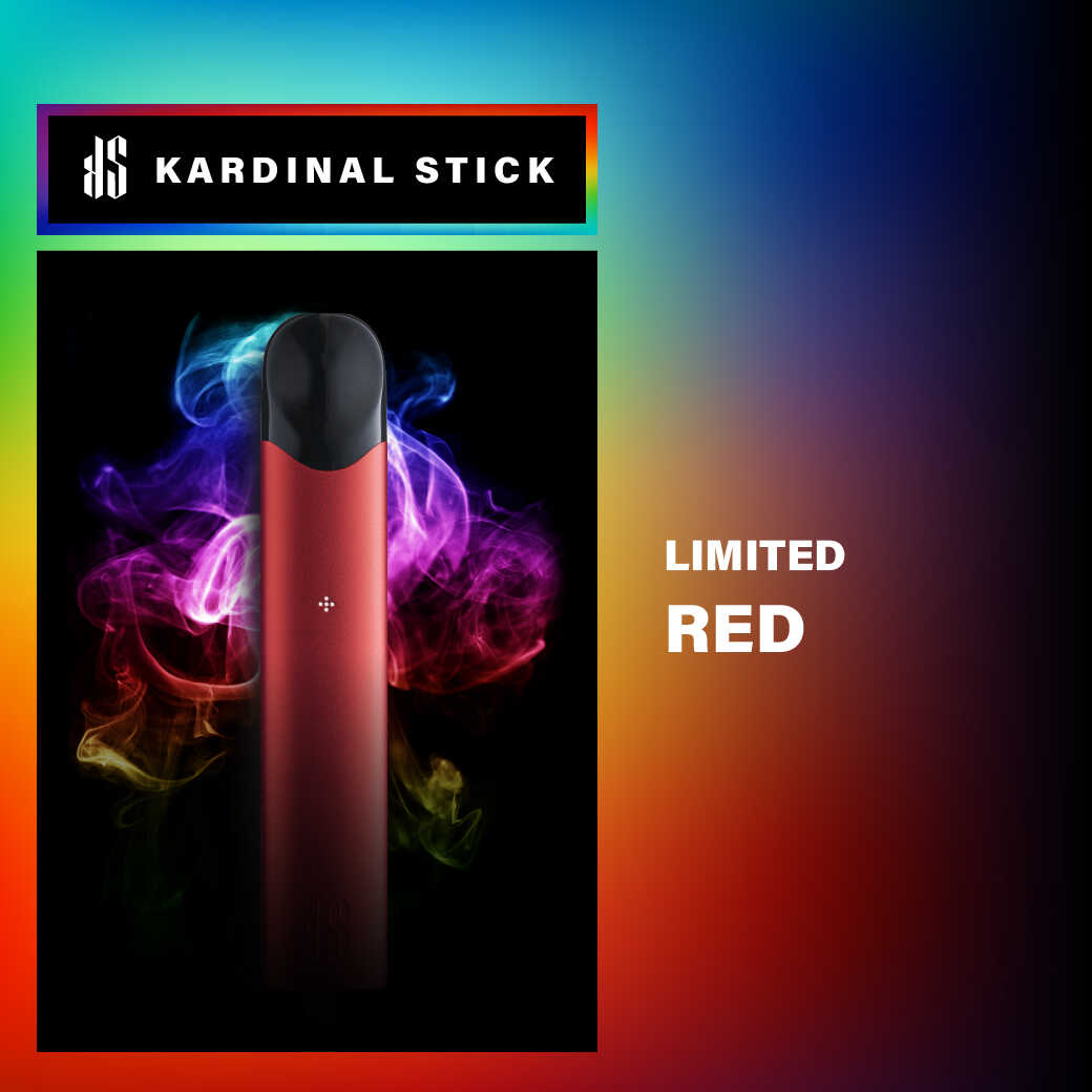 img บุหรี่ไฟฟ้า pod system ช่วย เลิกบุหรี่ ได้แก่ Kardinal Stick Limited Red