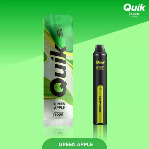 Ks Quik 5000 Puff Green Apple