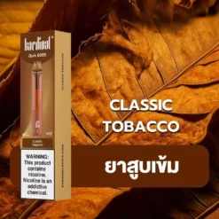 Ks Quik 6000 Puff Classic Tobacco (ยาสูบเข้ม)