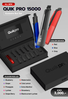 product ks quik pro 15000 puff set